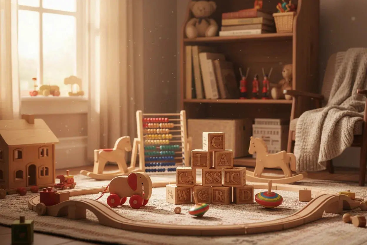 Classic World – Drewniane zabawki edukacyjne - Zabawki z Lasu