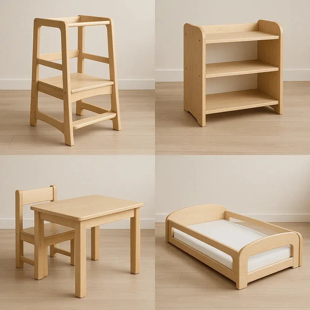 Mebelki dla dzieci Montessori - Zabawki z Lasu 