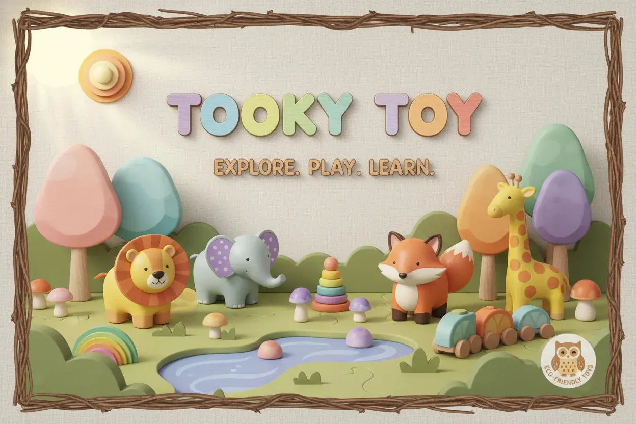 Tooky Toy – Drewniane zabawki - Zabawki z Lasu