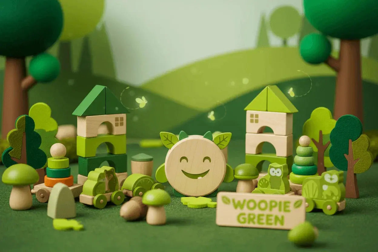 Woopie Green – ekologiczne zabawki drewniane i edukacyjne - Zabawki z Lasu
