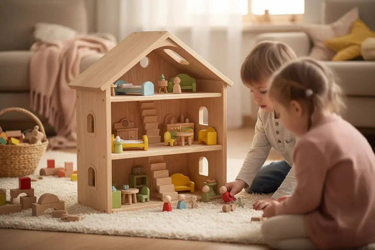 Zabawa w Dom - Zabawki z Lasu