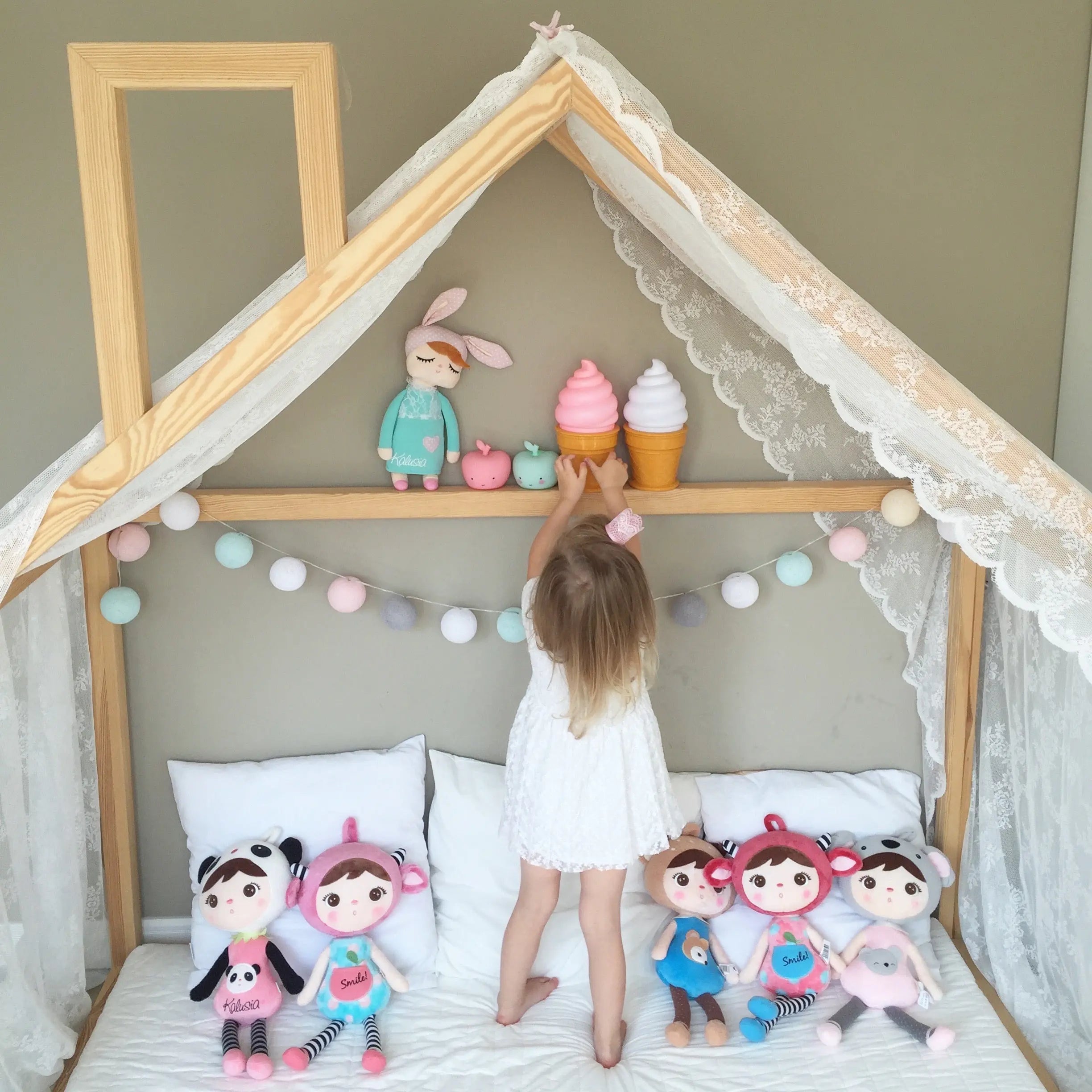 Lalka Metoo Niebieski Jelonek 50cm Metoo