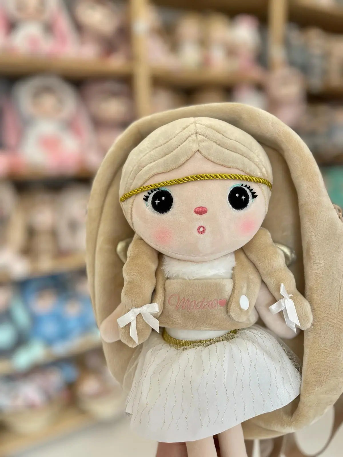 Plecak Metoo z wyjmowanym pluszakiem - Aniołek Metoo