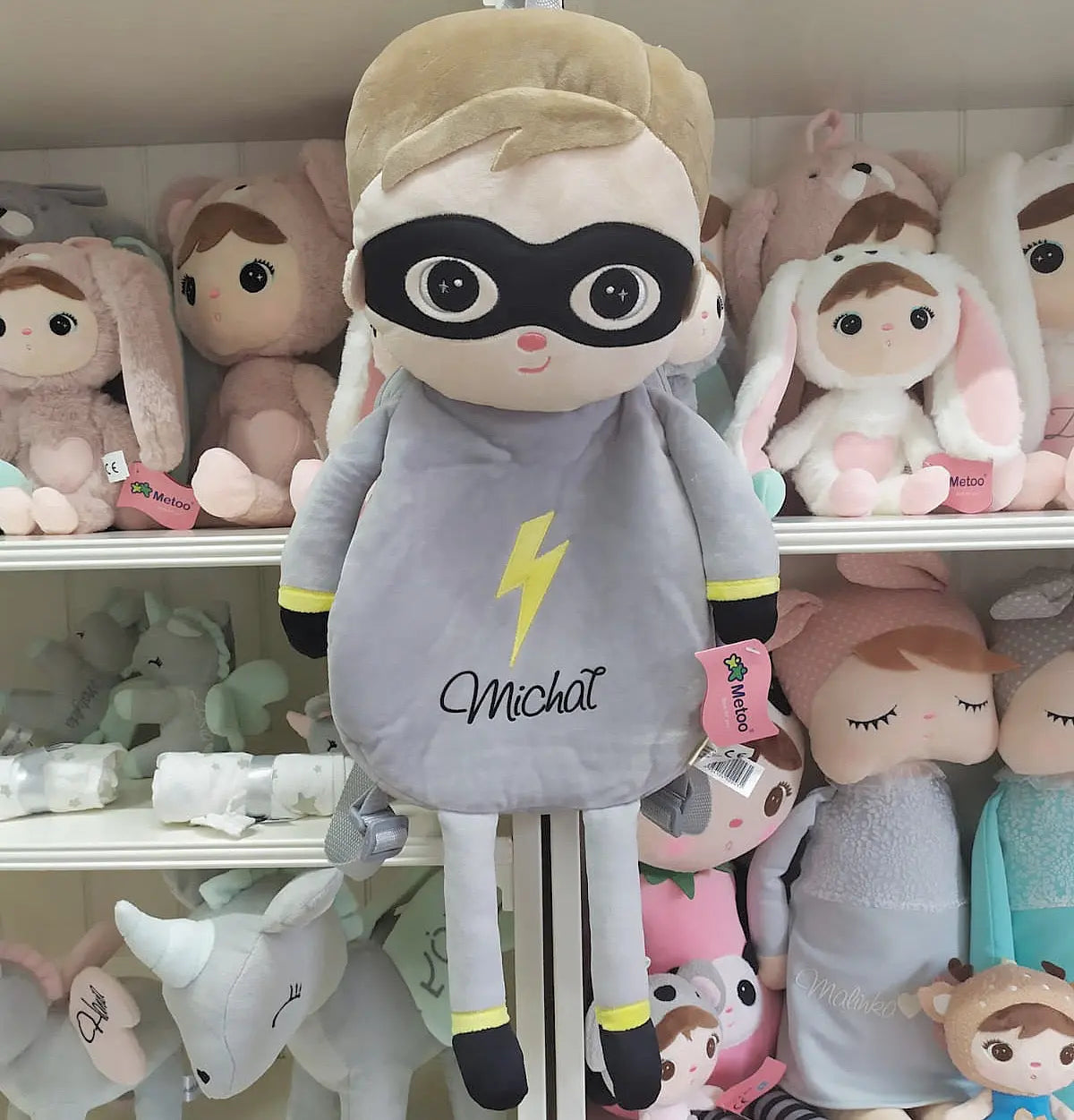 Plecak Chłopak Super Boy- Plecak Metoo z imieniem dla chłopca Metoo