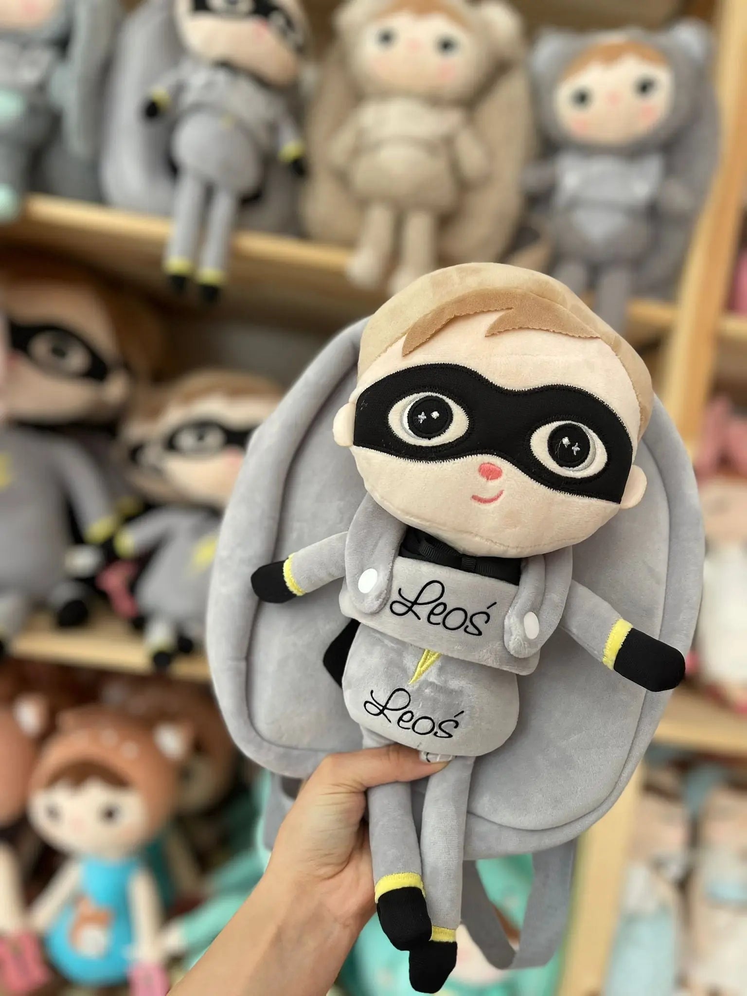 Plecak Metoo z wyjmowanym pluszakiem - Chłopak Superboy Metoo