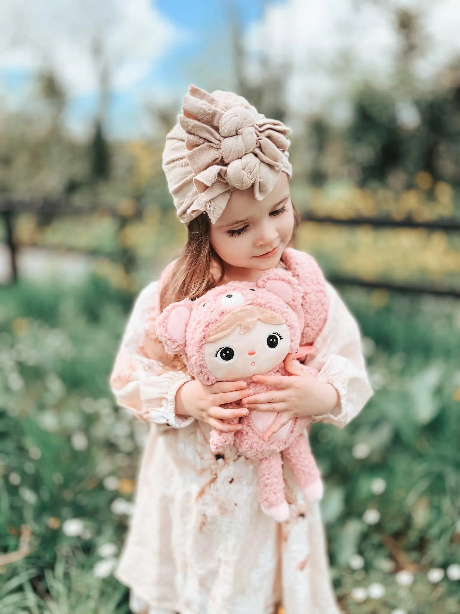 Plecak Metoo z wyjmowanym pluszakiem - Różowy miś Teddy Metoo