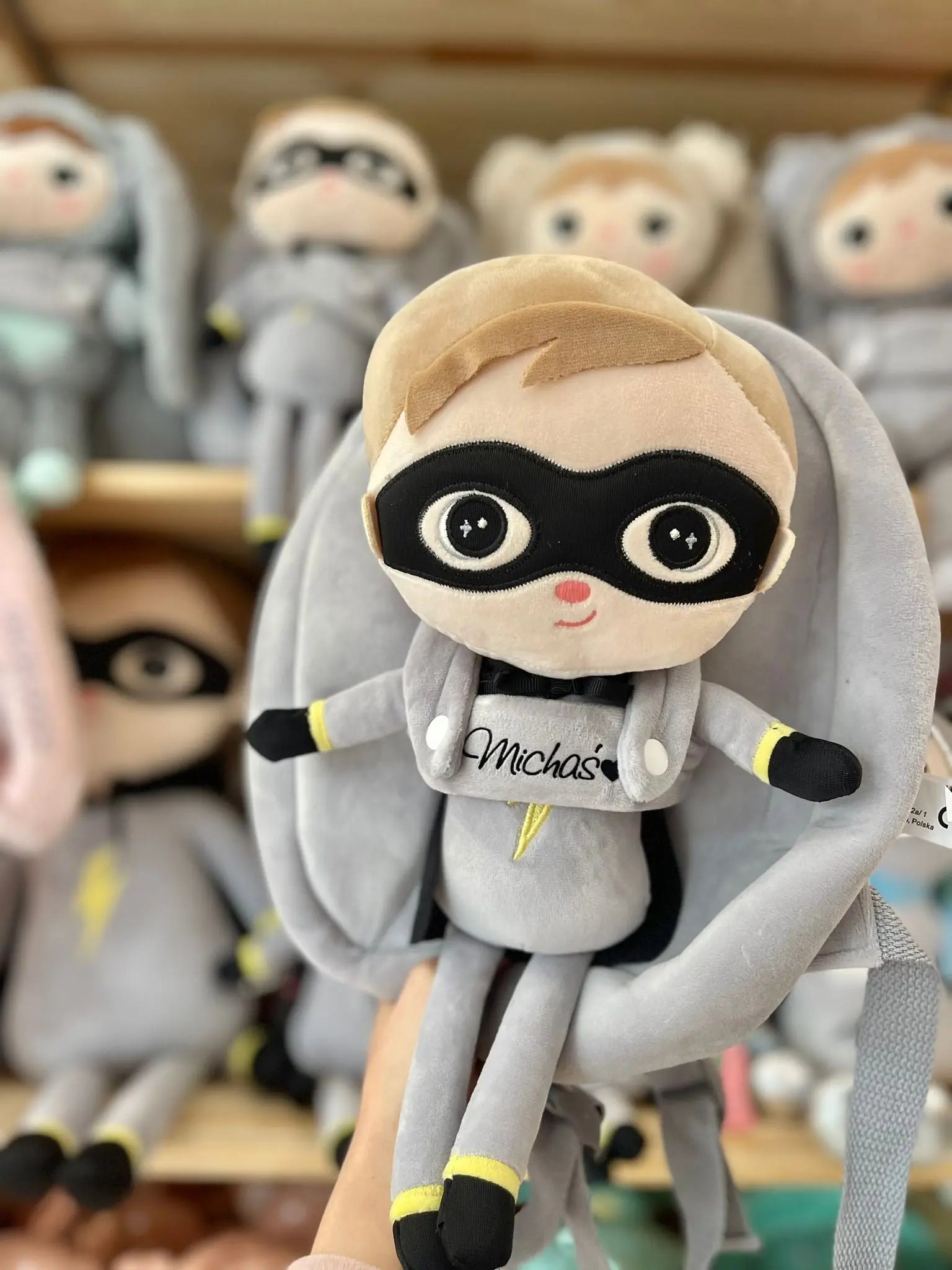 Plecak Metoo z wyjmowanym pluszakiem - Chłopak Superboy Metoo