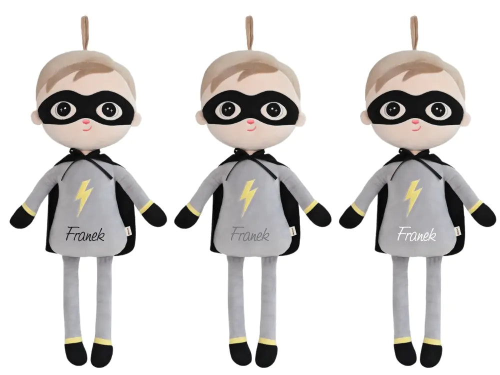 CHŁOPAK SUPER BOY XL 70CM - LALKA METOO Z IMIENIEM DLA CHŁOPCA Metoo