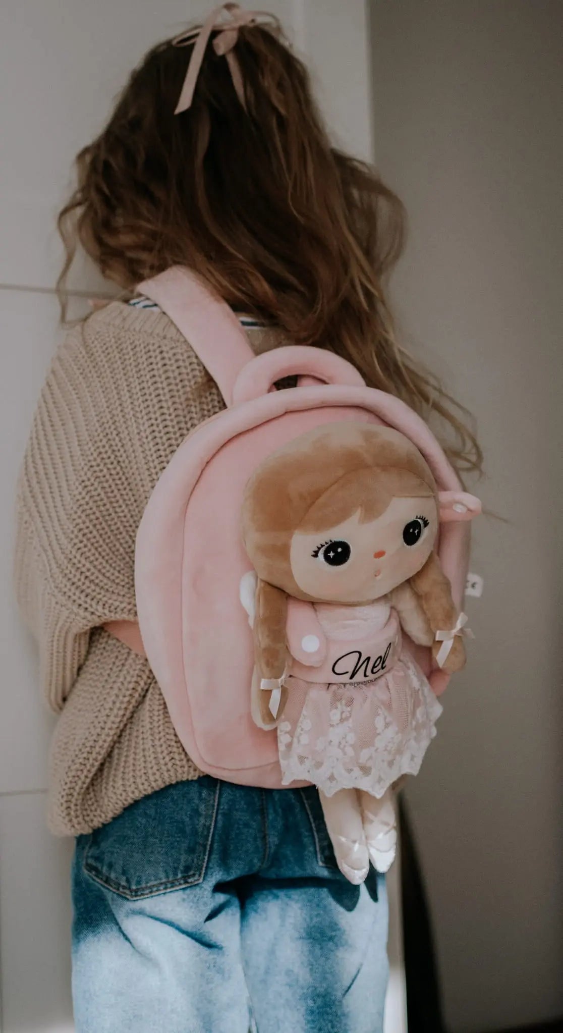 Plecak Metoo z wyjmowanym pluszakiem - dziewczynka Boho Metoo