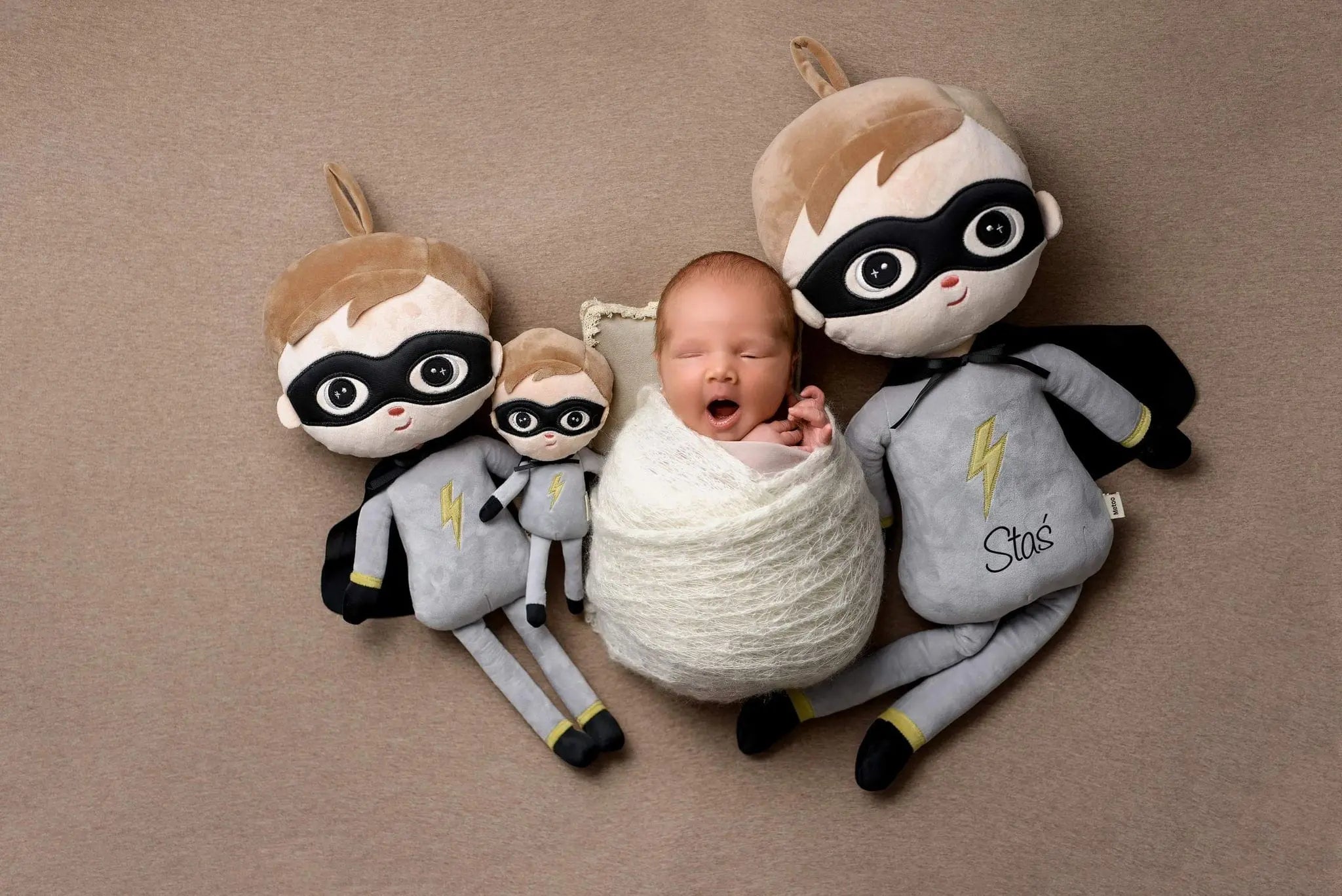 CHŁOPAK SUPER BOY XL 70CM - LALKA METOO Z IMIENIEM DLA CHŁOPCA Metoo