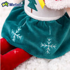 ŚWIĄTECZNA LALKA METOO W ZIELONEJ SPÓDNICZCE- LALKA METOO MIKOŁAJKA Metoo