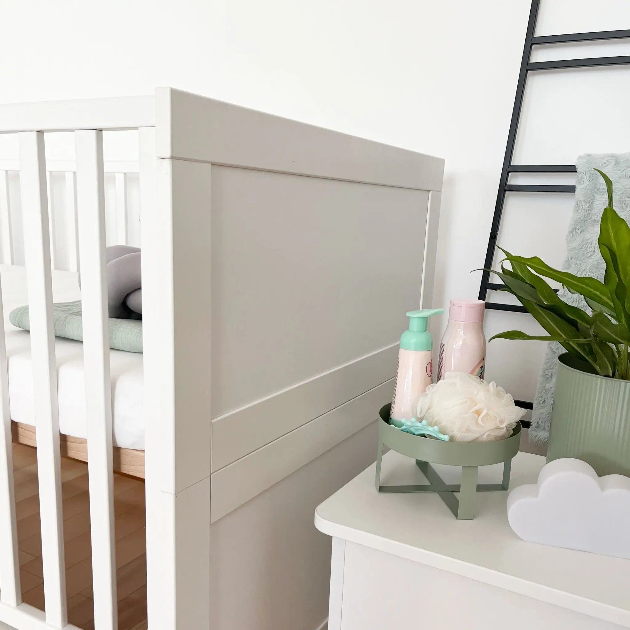 BASIC białe 2w1 niemowlę/junior 140×70 - Zabawki z Lasu 