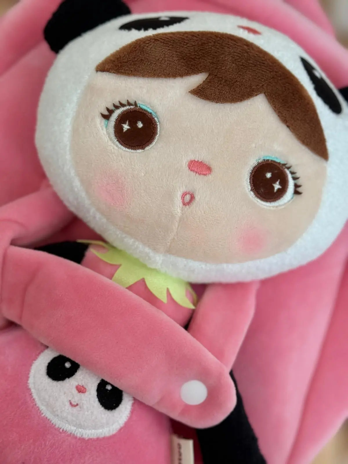 Plecak Metoo z wyjmowanym pluszakiem - Panda Metoo