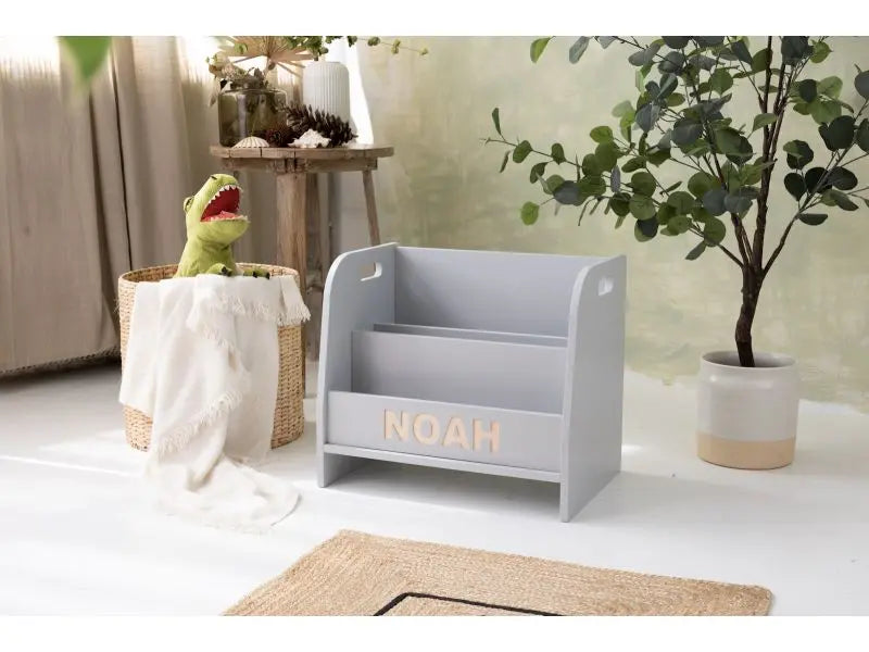 Biblioteczka niska Montessori - kolor biały - Zabawki z Lasu 