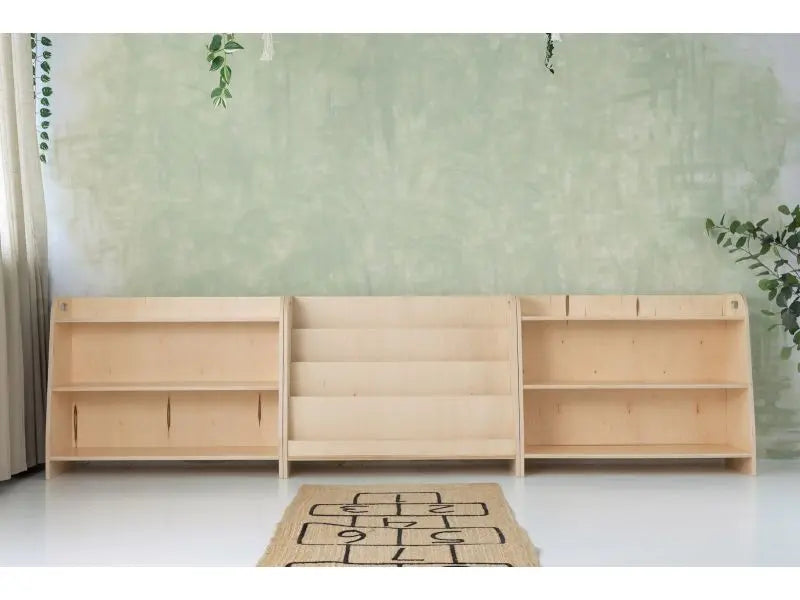 Biblioteczka wysoka Montessori - szerokość 90cm - Zabawki z Lasu 