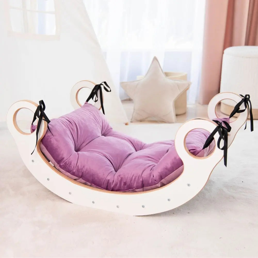 Bujak M + poduszka różowa - Zabawki z Lasu 