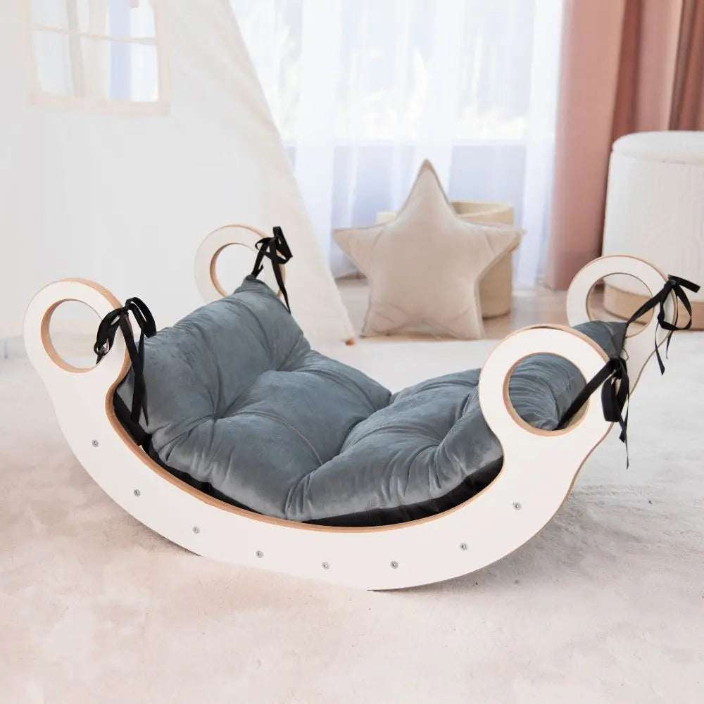 Bujak M + poduszka szara - Zabawki z Lasu 