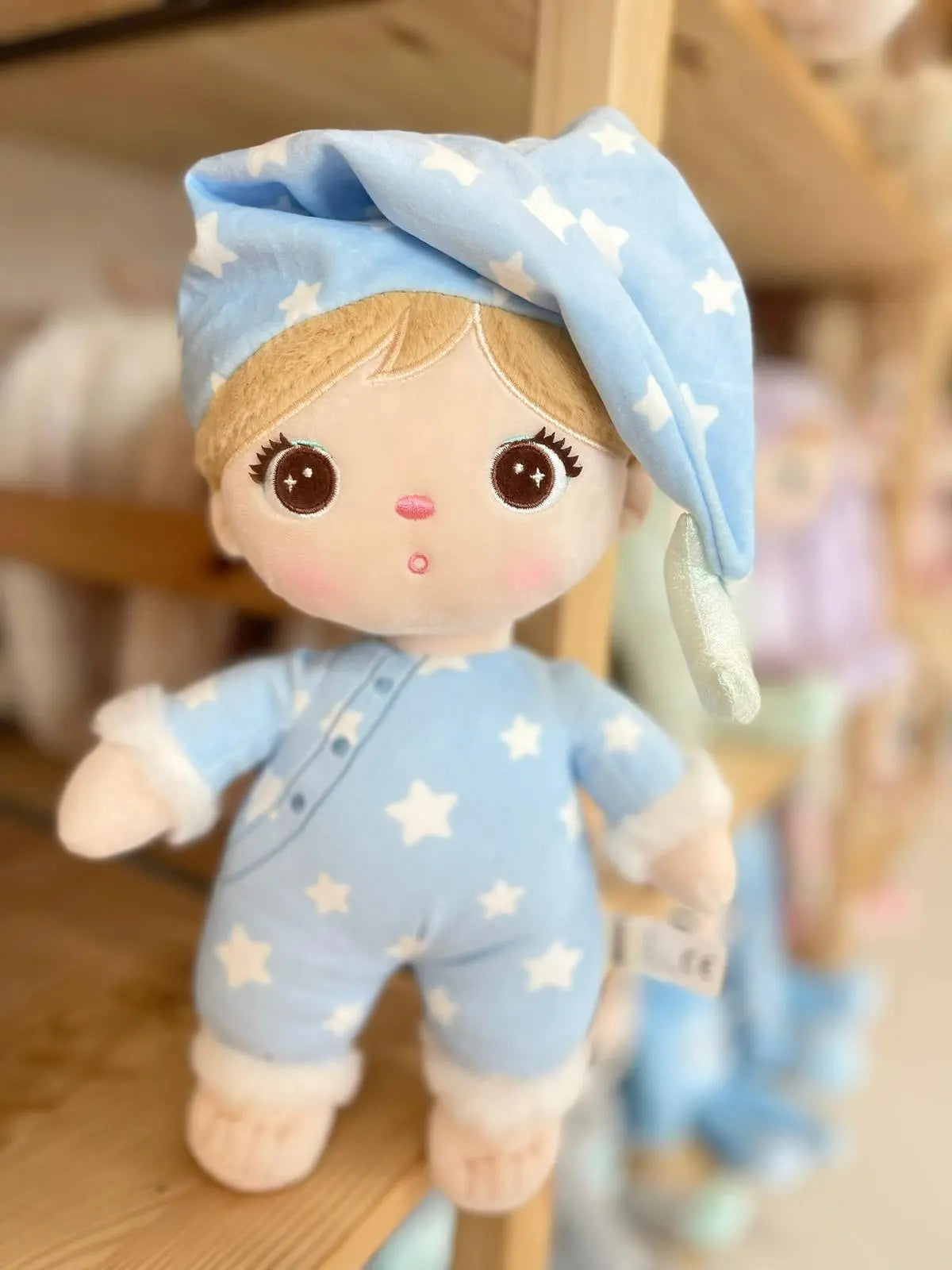 CHŁOPIEC W PIŻAMCE - LALKA METOO Z IMIENIEM DZIECKA 30cm metoodoll