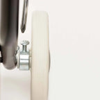 Czarny drewniany chodzik pchacz Premium, nauka chodzenia, dla dzieci, Micki - Zabawki z Lasu 