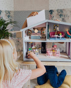 Domek dla lalek, zabawka dla dzieci, zabawa lalkami, odgrywanie ról, Lundby - Zabawki z Lasu 