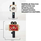 Drewniana kamera filmowa Hollywood zabawka odgrywanie ról dzieci Le Toy Van - Zabawki z Lasu 