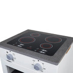 Drewniana kuchenka z piekarnikiem meble dla dzieci wyposażenie zabawa Micki - Zabawki z Lasu 