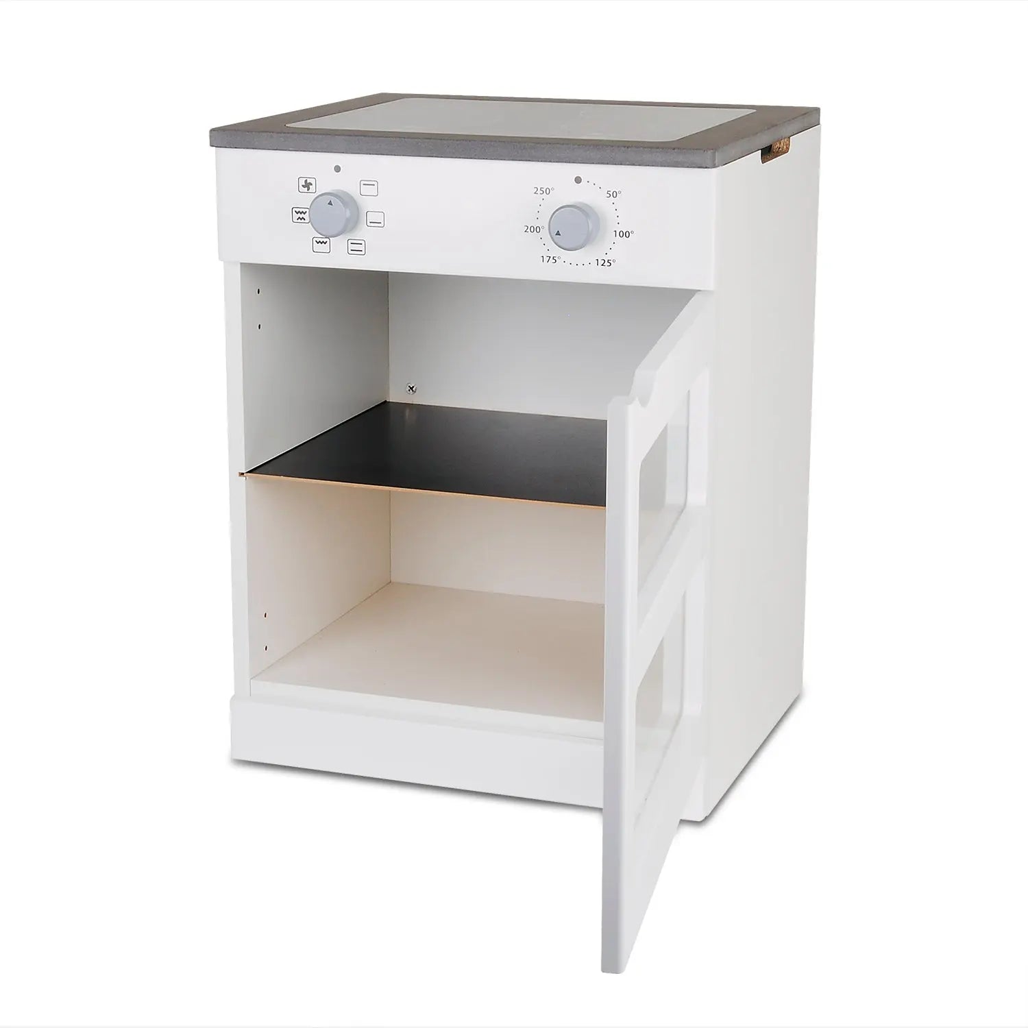 Drewniana kuchenka z piekarnikiem meble dla dzieci wyposażenie zabawa Micki - Zabawki z Lasu 