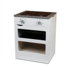 Drewniana kuchenka z piekarnikiem meble dla dzieci wyposażenie zabawa Micki - Zabawki z Lasu 