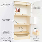 Drewniana lodówka, zabawka dla dzieci, kuchnia, odgrywanie ról Le Toy Van - Zabawki z Lasu 