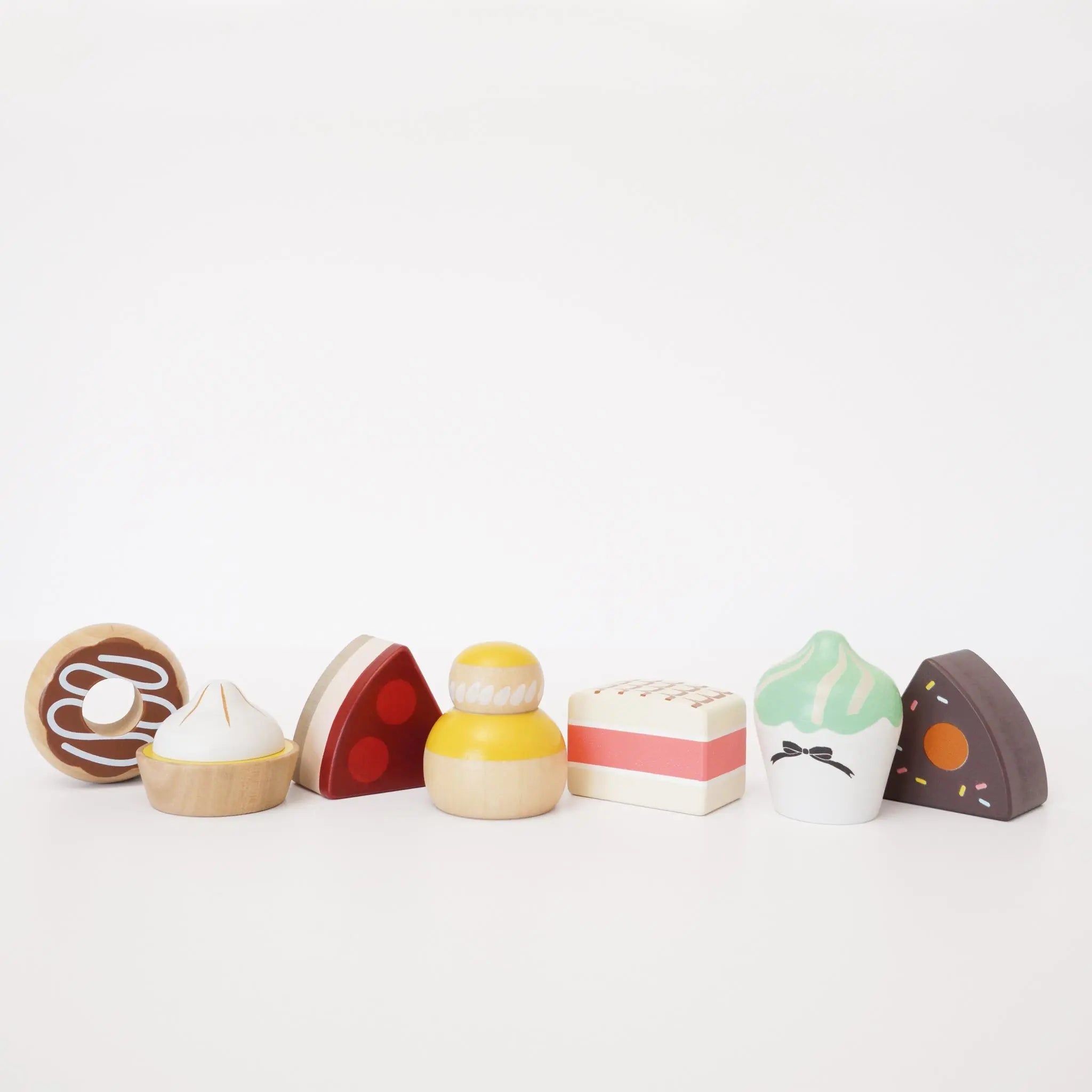 Drewniana patera z ciasteczkami, zabawa w gotowanie, cukiernia, Le Toy Van - Zabawki z Lasu 