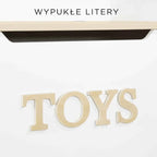 Drewniana skrzynia na zabawki dla dzieci, przechowywanie zabawek Le Toy Van - Zabawki z Lasu 