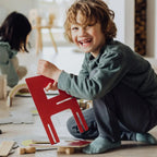 Drewniana Straż Pożarna i Szpital z magnesami zabawka, dzieci, zestaw Micki - Zabawki z Lasu 