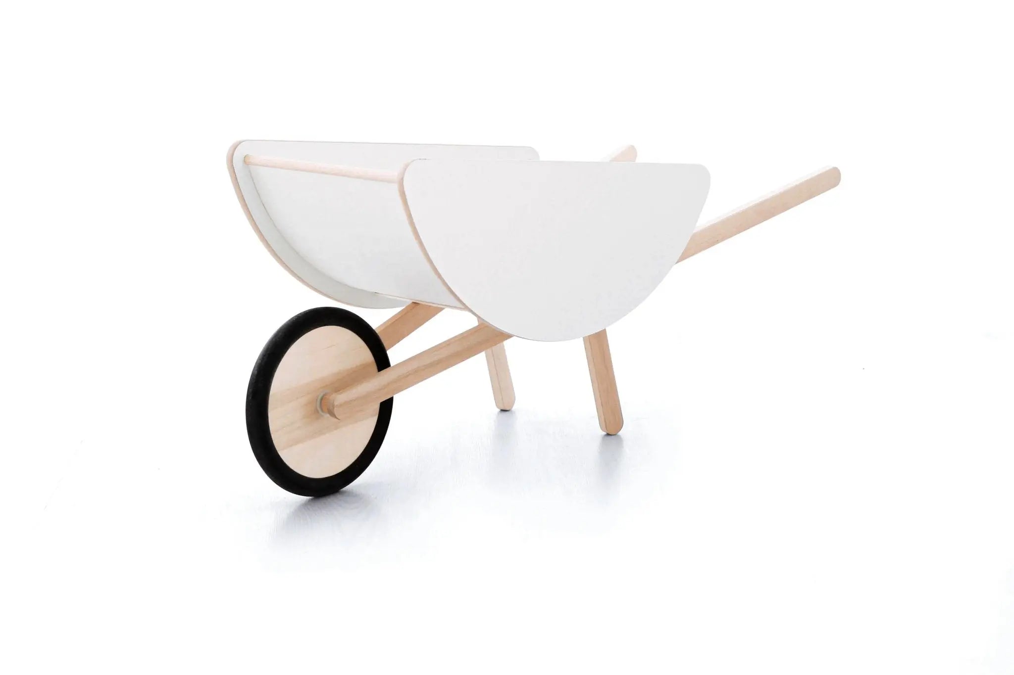 Drewniana taczka do zabawek zabawka dla dzieci zabawa lalkami lalki ooh noo - Zabawki z Lasu 