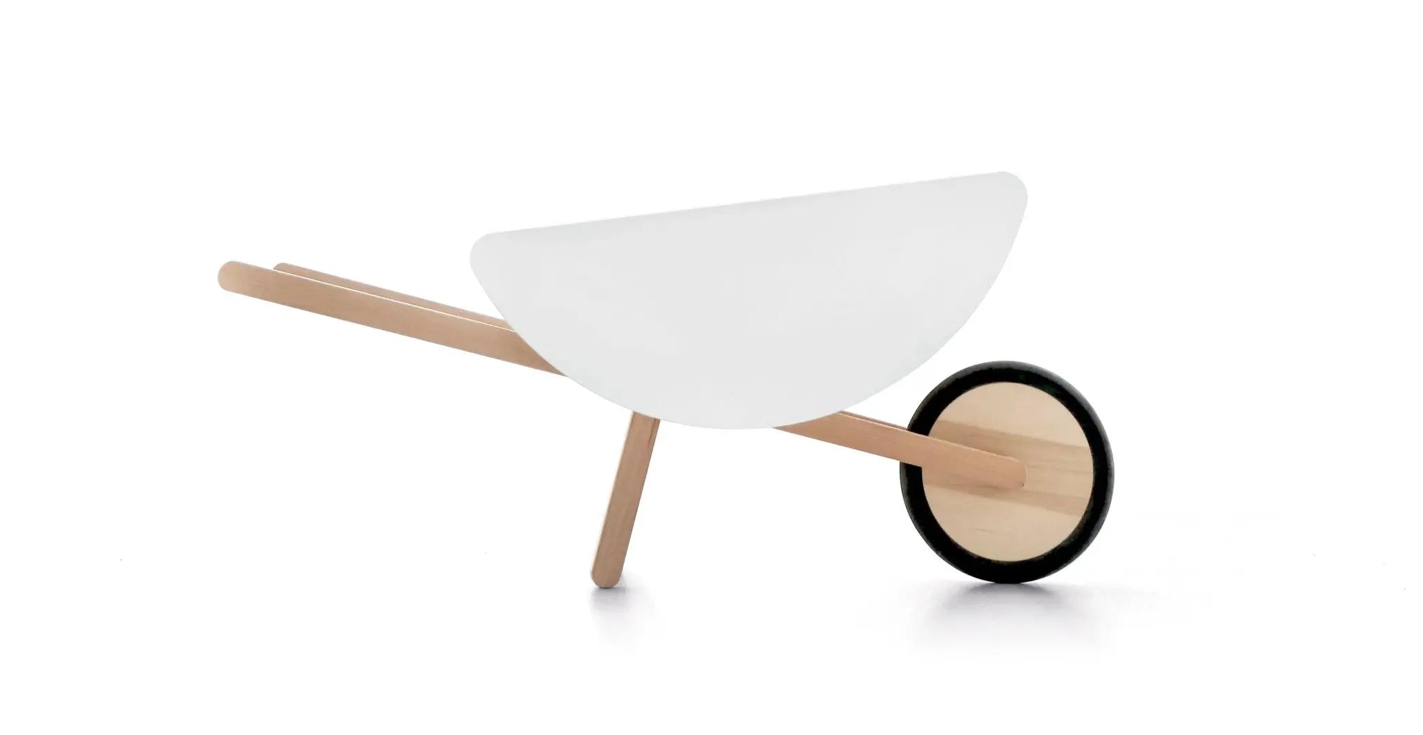 Drewniana taczka do zabawek zabawka dla dzieci zabawa lalkami lalki ooh noo - Zabawki z Lasu 