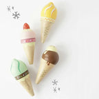 Drewniane lody rożki zestaw, zabawka dla dzieci, lodziarnia, Le Toy Van - Zabawki z Lasu 