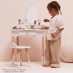 Drewniane meble dla dzieci toaletka lustro taboret zestaw mebli Le Toy Van - Zabawki z Lasu 