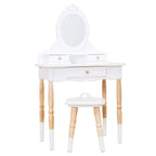 Drewniane meble dla dzieci toaletka lustro taboret zestaw mebli Le Toy Van - Zabawki z Lasu 