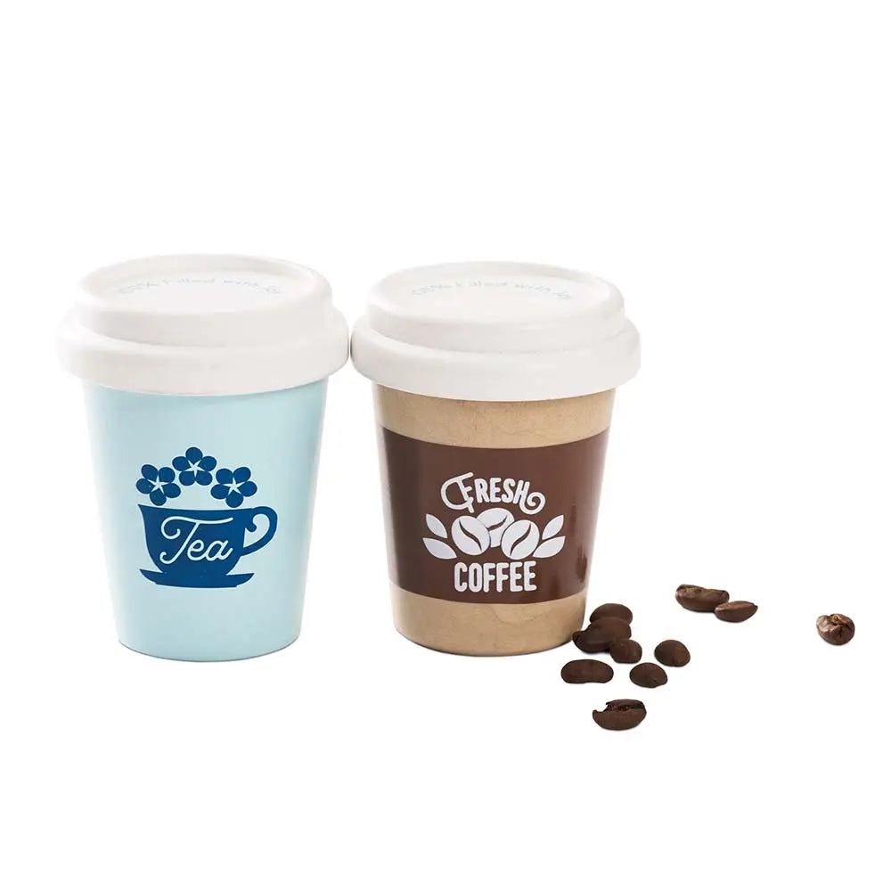 Drewniane napoje kawa i herbata zestaw, zabawka kawiarnia dzieci Le Toy Van - Zabawki z Lasu 