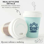 Drewniane napoje kawa i herbata zestaw, zabawka kawiarnia dzieci Le Toy Van - Zabawki z Lasu 