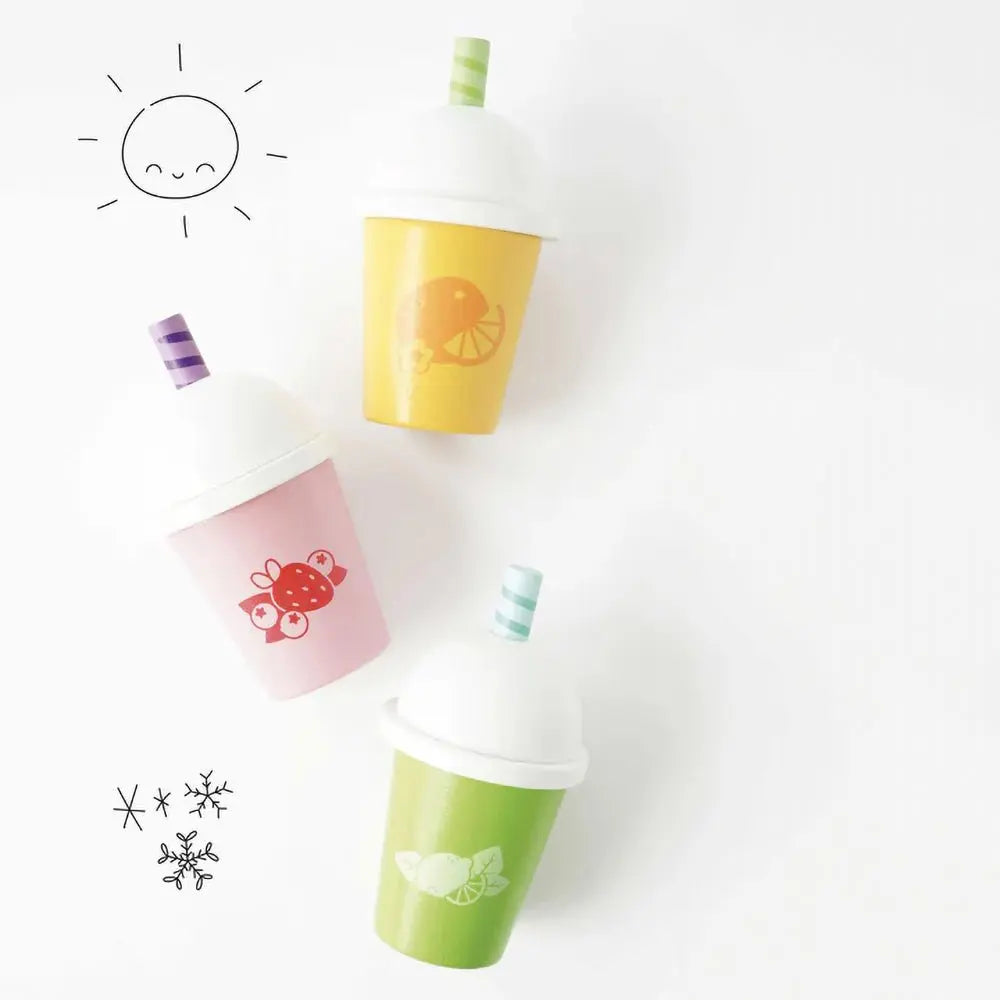 Drewniane napoje zestaw, zabawka dla dzieci, kawiarnia, sklep, Le Toy Van - Zabawki z Lasu 