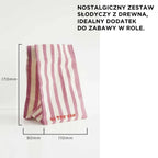 Drewniane słodycze zestaw, zabawka dla dzieci, zabawa w sklep, Le Toy Van - Zabawki z Lasu 