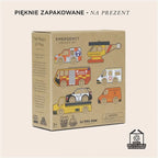 Drewniane służby ratunkowe zestaw, samochody zabawka dla dzieci, Le Toy Van - Zabawki z Lasu 