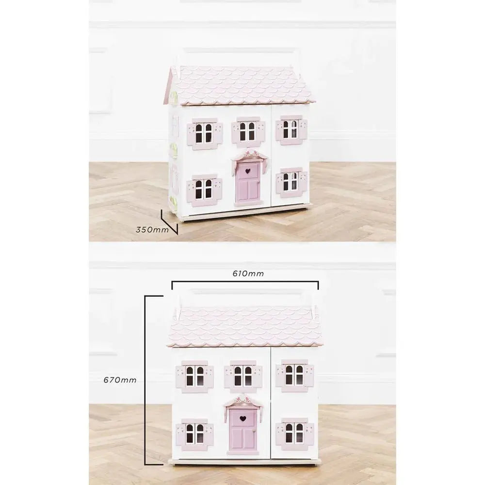 Drewniany domek dla lalek Sophie, zabawka dla dzieci, domki, Le Toy Van - Zabawki z Lasu 