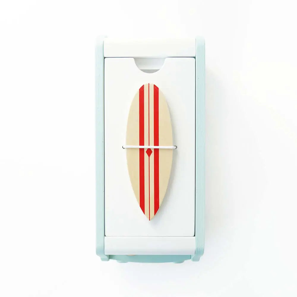 Drewniany kamper retro, wakacyjny samochód, zabawka dla dzieci, Le Toy Van - Zabawki z Lasu 