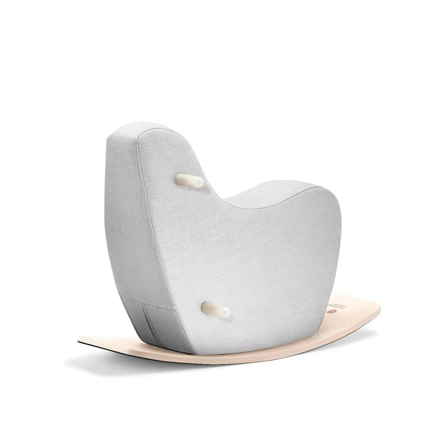 Drewniany konik na biegunach, zabawka dla dzieci koń bujany meble ooh noo - Zabawki z Lasu 