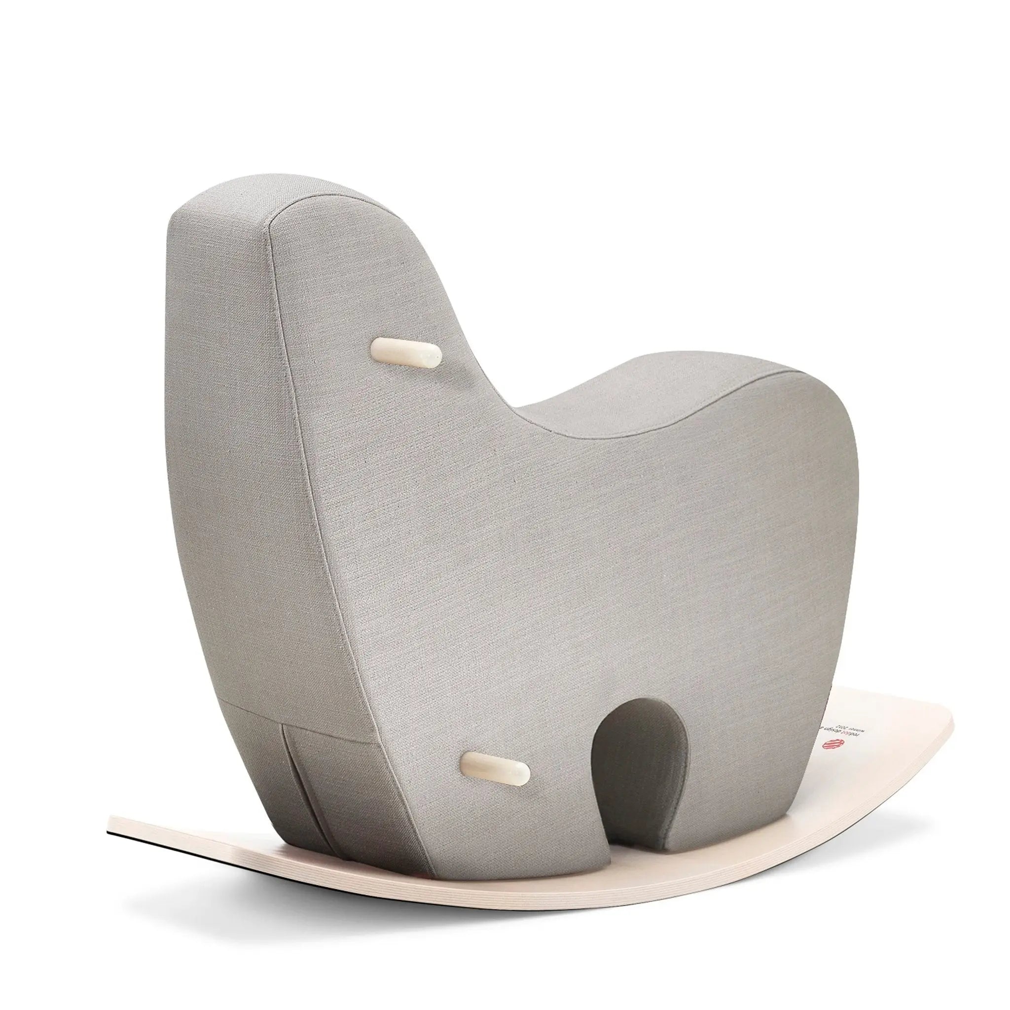 Drewniany konik na biegunach, zabawka dla dzieci koń bujany meble ooh noo - Zabawki z Lasu 