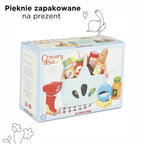 Drewniany koszyk z zakupami i skanerem dla dzieci zabawa w sklep Le Toy Van - Zabawki z Lasu 