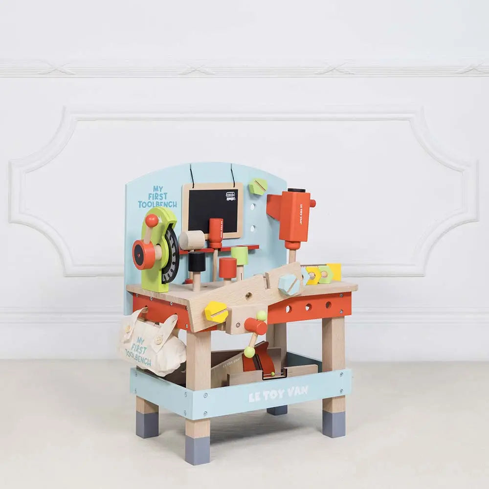 Drewniany pierwszy warsztat z narzędziami, zabawka dla dzieci, Le Toy Van - Zabawki z Lasu 