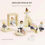 Drewniany plac zabaw, domki dla lalek, zabawa lalkami, dzieci Le Toy Van - Zabawki z Lasu 