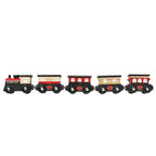 Drewniany pociąg Royal Express zestaw z wagonami zabawka, dzieci Le Toy Van - Zabawki z Lasu 